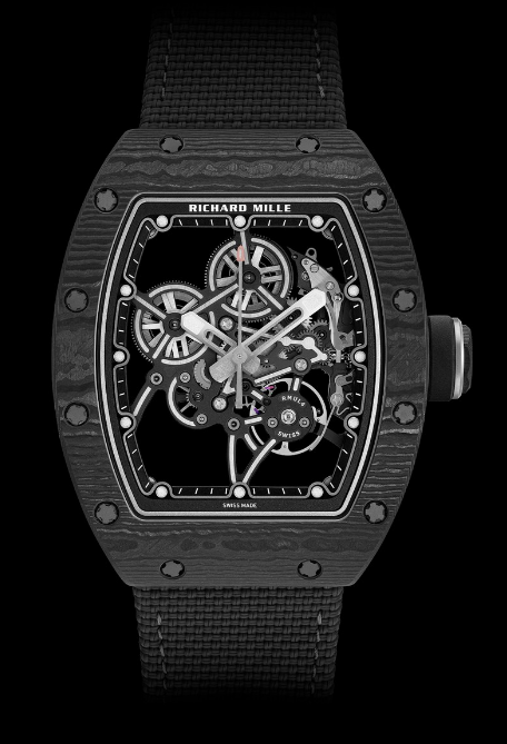 (image for) Replica Richard Mille RM 55-01 Black Carbon TPT® watches